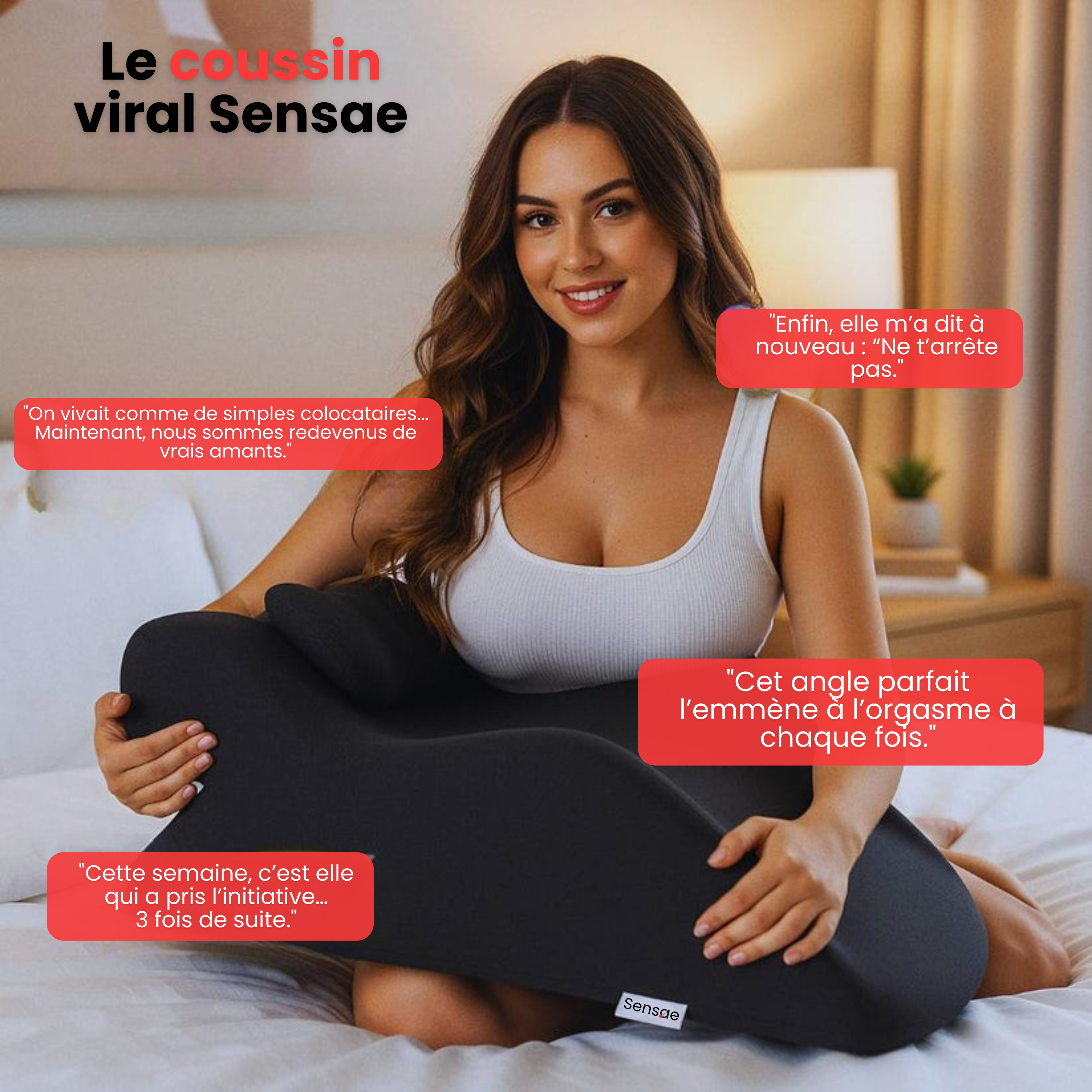 Coussin Sensae™ – Le confort intime qui rapproche